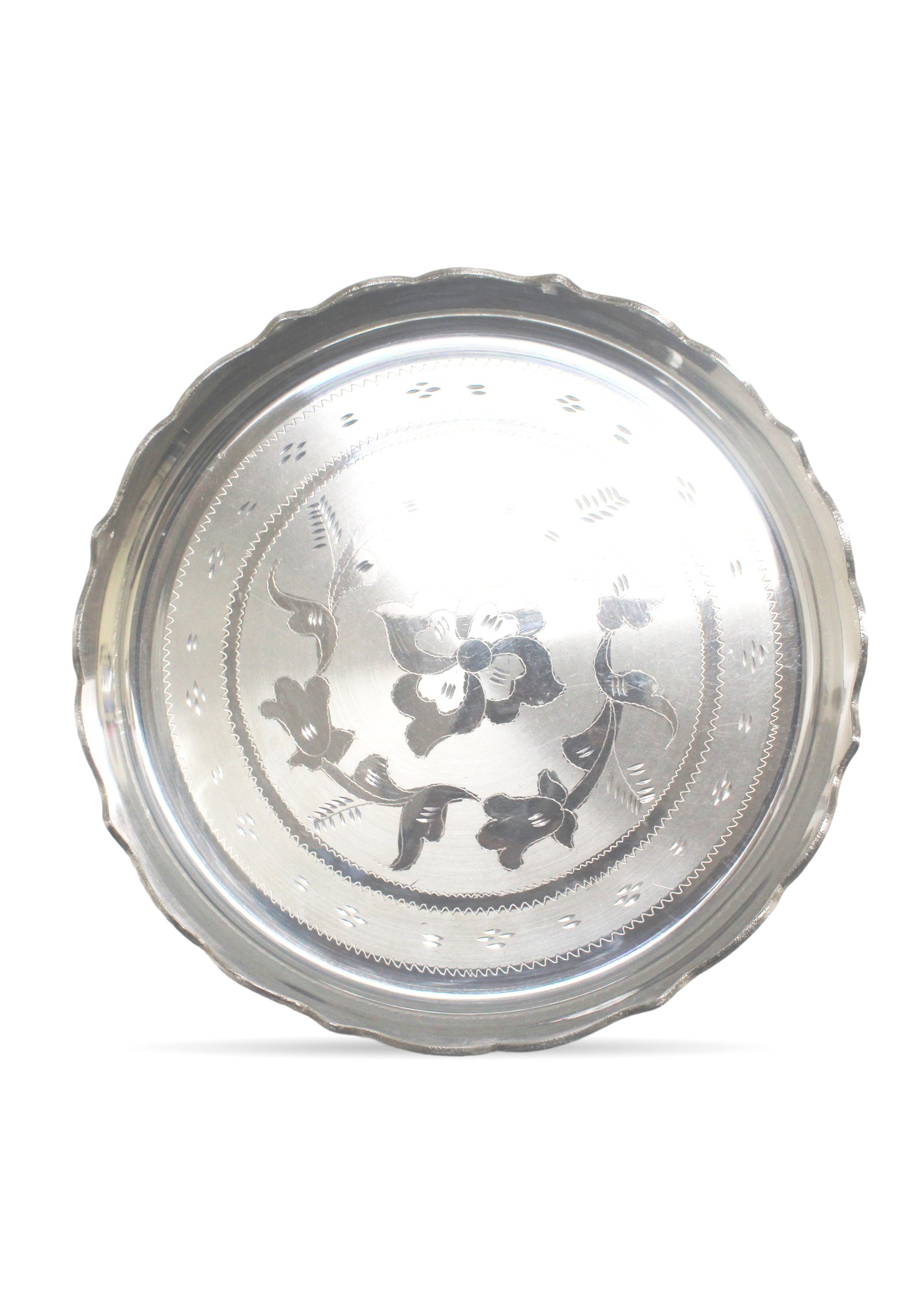 Silver Special Meals Thalli Plate